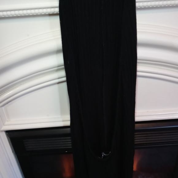 FASHION NOVA BLK RIBBED JUMPSUIT - Picture 7 of 14